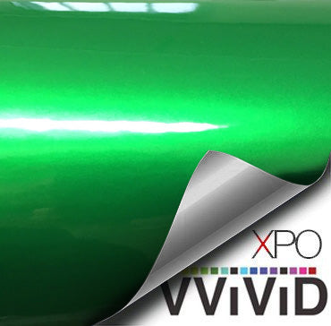 VViViD ULTRA-GLOSS® Metallic Sonoma Green Vinyl Wrap Film - Revolt Vinyl