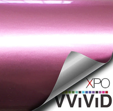 Liquid Metal Pink vinyl wrap