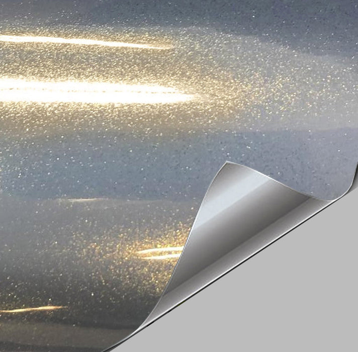 Premium+ Gloss Metallic Galaxy Nardo Grey car wrap vinyl