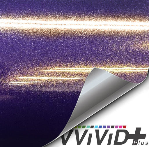 Premium+ Gloss Metallic Galaxy Purple car wrap vinyl