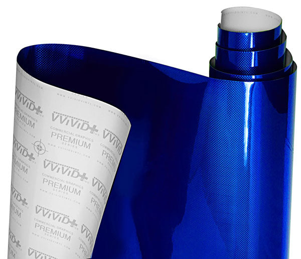 VVIVID+ Holographic Gloss Weave Blue vinyl wrap