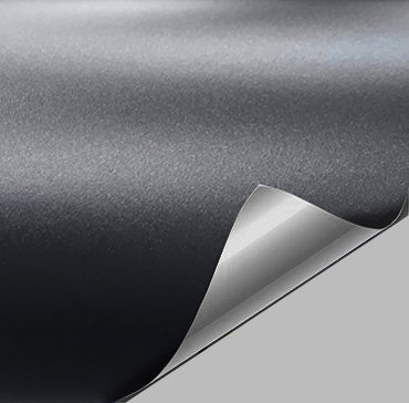 Matte Metallic Charcoal Gray car wrap vinyl film