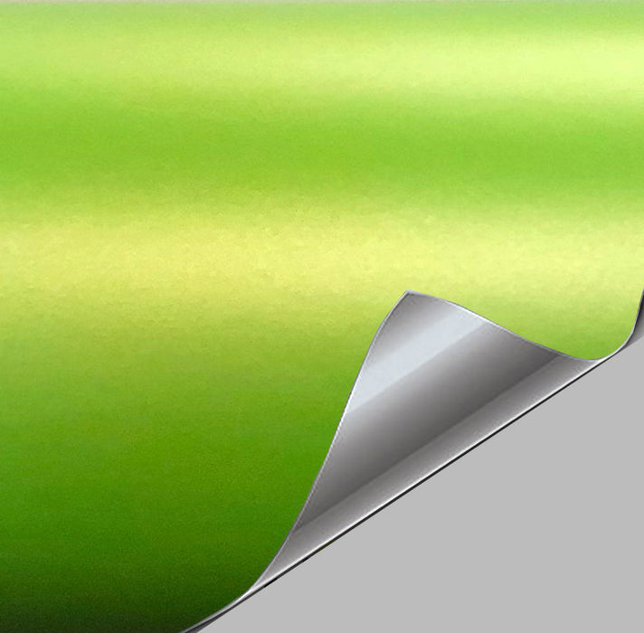 Premium Plus Matte Metallic Viper Lime Green car wrap vinyl film