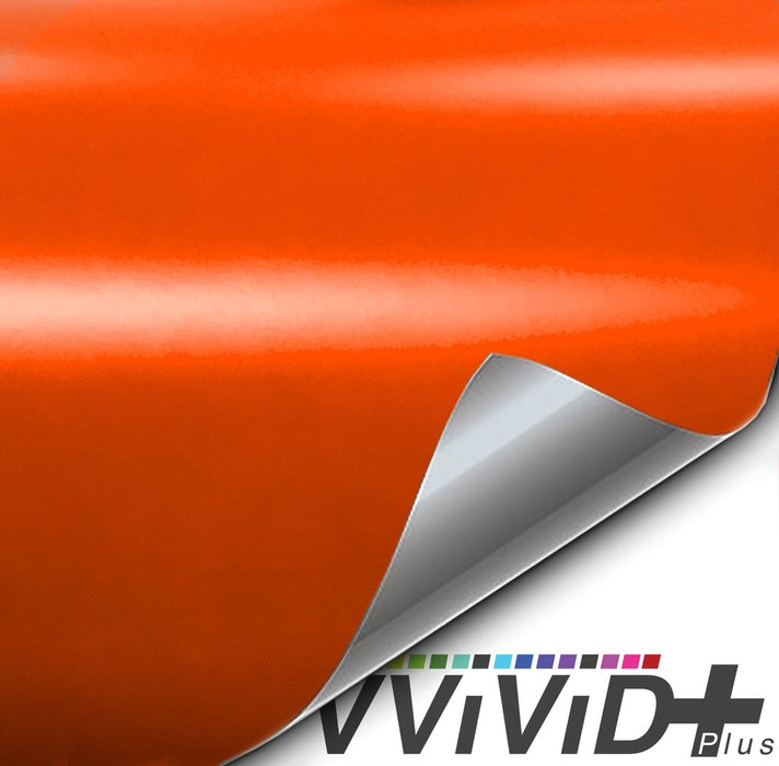 Premium Plus Matte Orange car wrap vinyl film