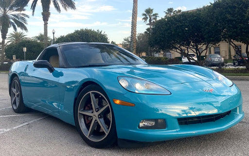 Ultra-Gloss Tiffany / Miami Blue car wrap